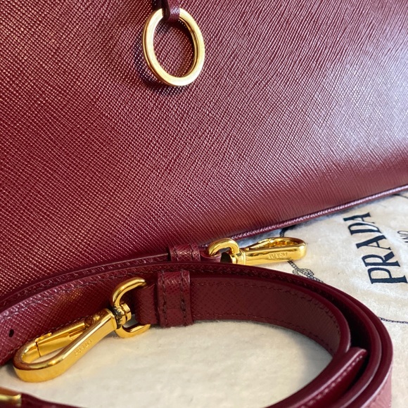 Double zip Galleria Saffiano medium tote bag - Picture 6 of 6